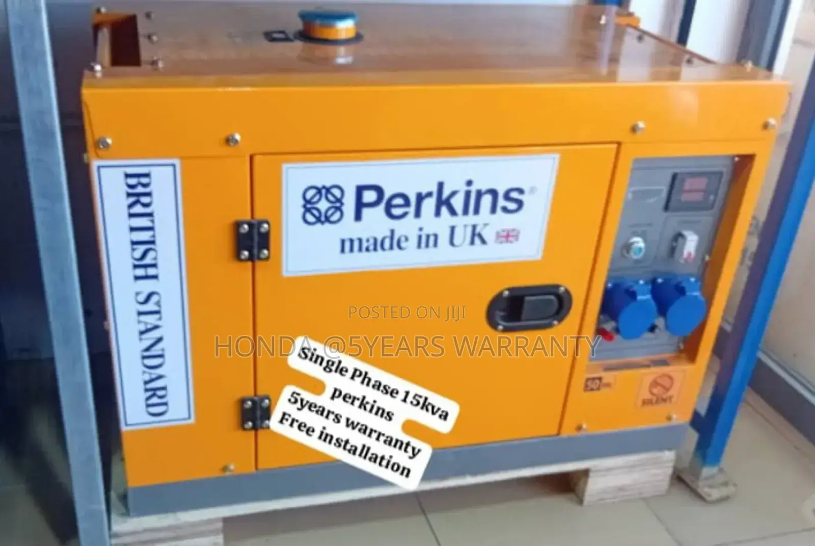 Unplug Energy Drain With Perkins 15kva 16500watt Generator