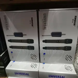 Shure Wireless Microphone 2 Handles W-15