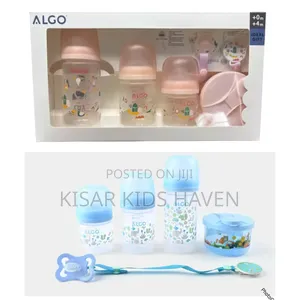 Feeding Bottle Set With Bowl and Pacifier
