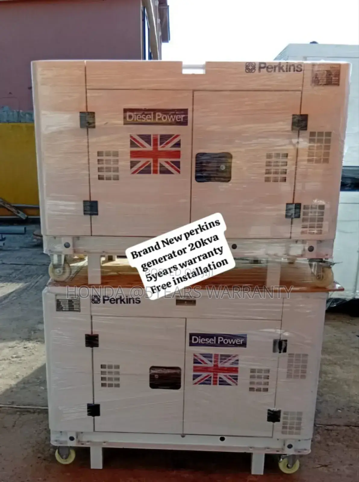 Anchor Electric Energy With Perkins Diesel 20kva Generator
