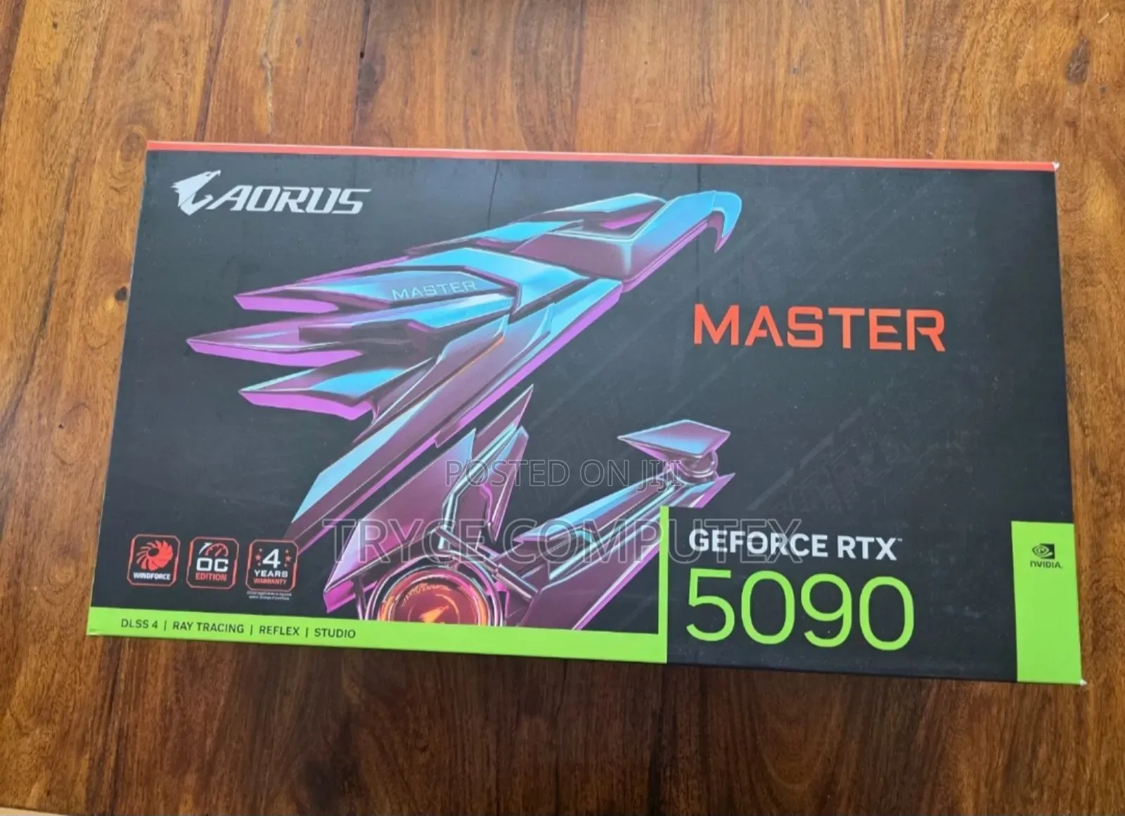 Nvidia Geforce RTX 5090 Aorus Master 32g Gddr7 Graphic Card