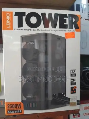 Ldnio Tower Extension Power Socket