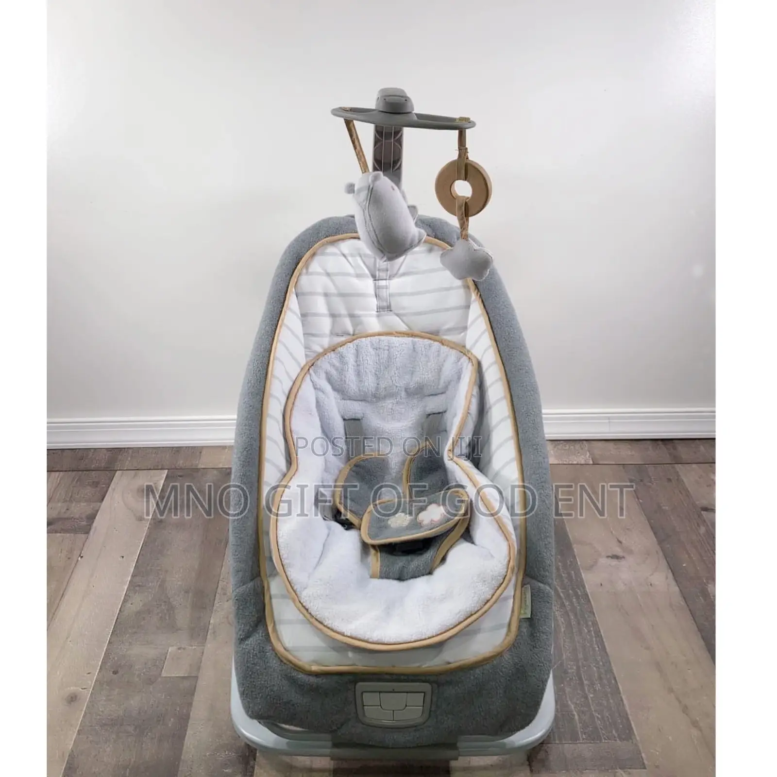 Ingenuity Boutique Collection Rocking Seat, Bella Teddy