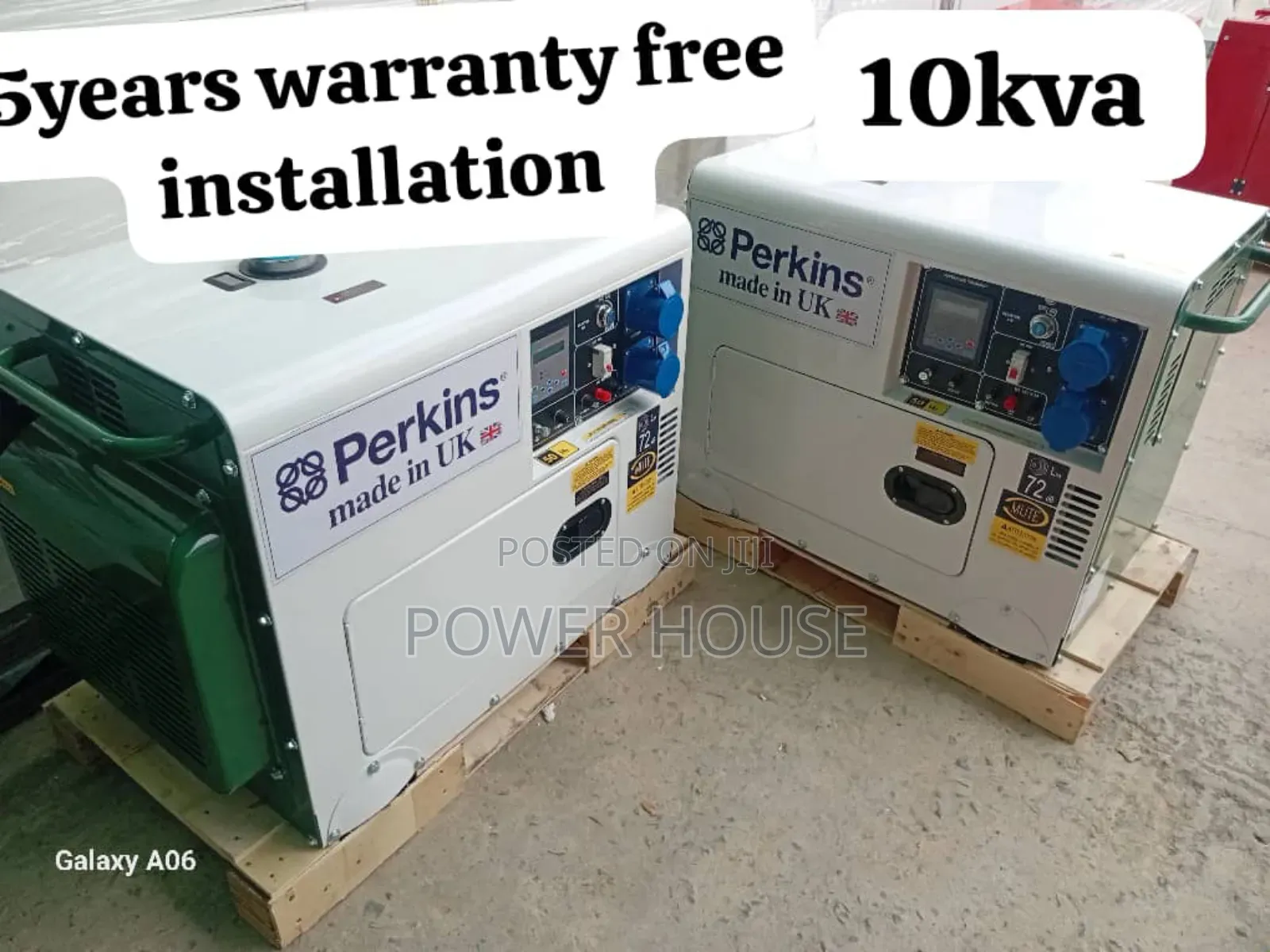 Generation of Values Perkins Diesel Generator 10kw