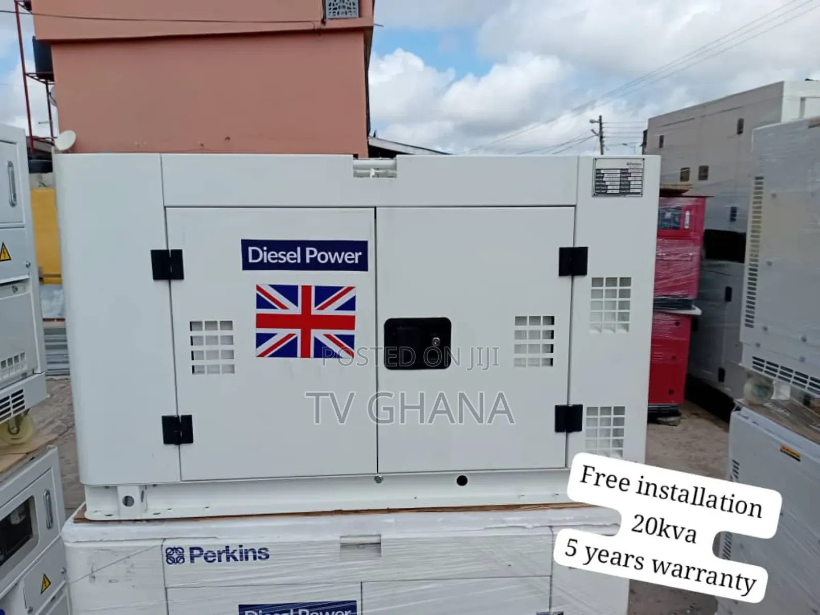 Powerpod 20kva Perkins