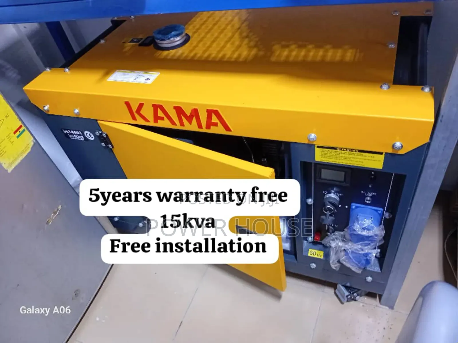 Power Generation for Emergencies Kama Diesel Generator