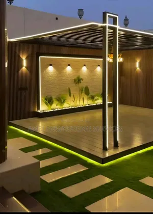 Metal Pergola/ Gym Cabana