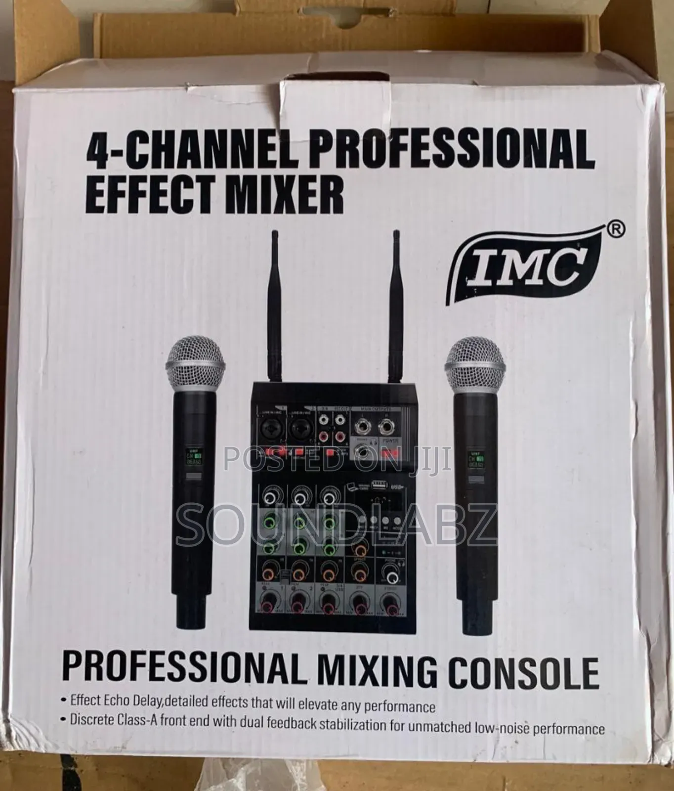 4 Channel Mixer With Microphone