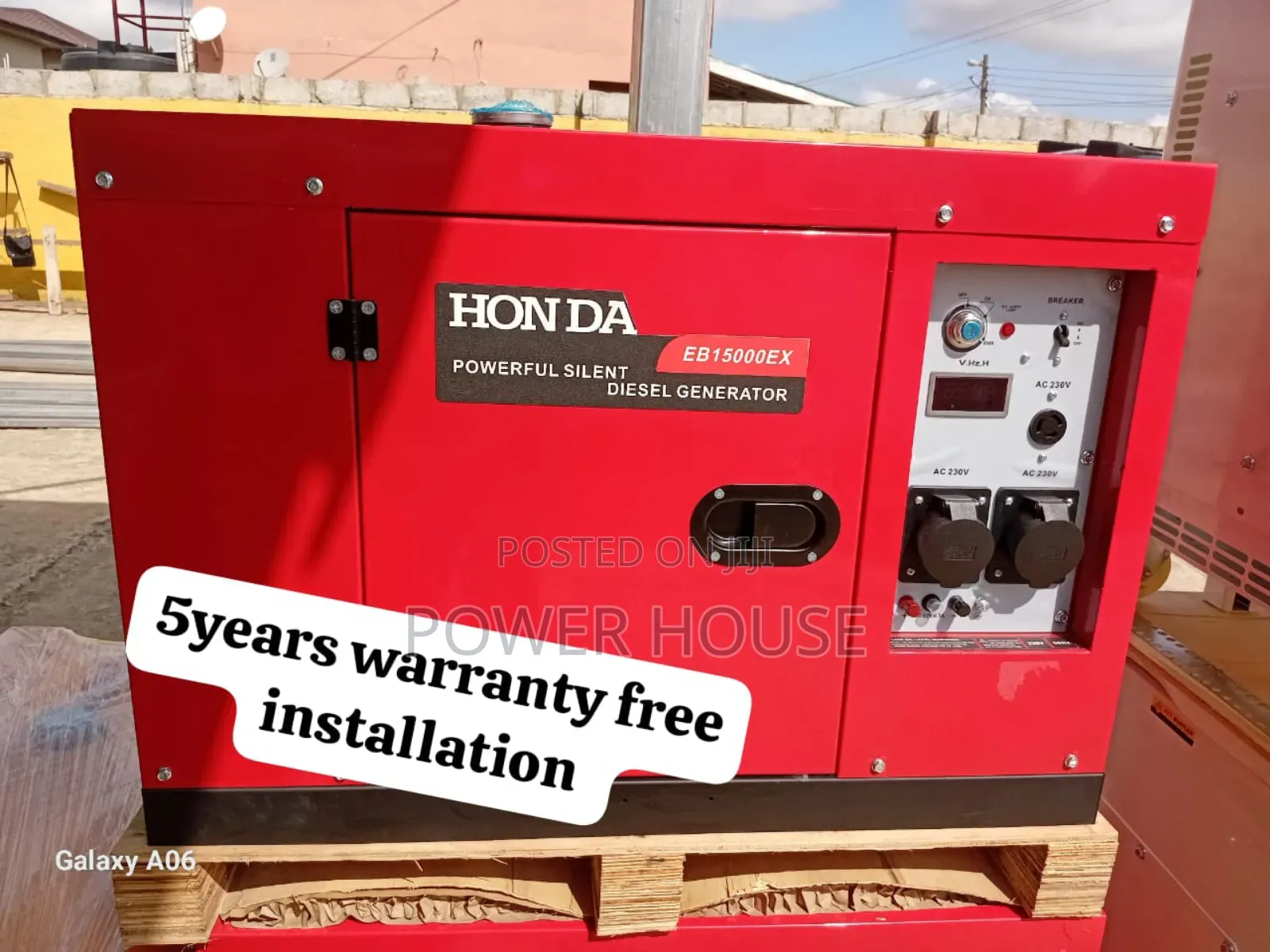 Advanced Design Honda 15kva Diesel Engine 16500watts