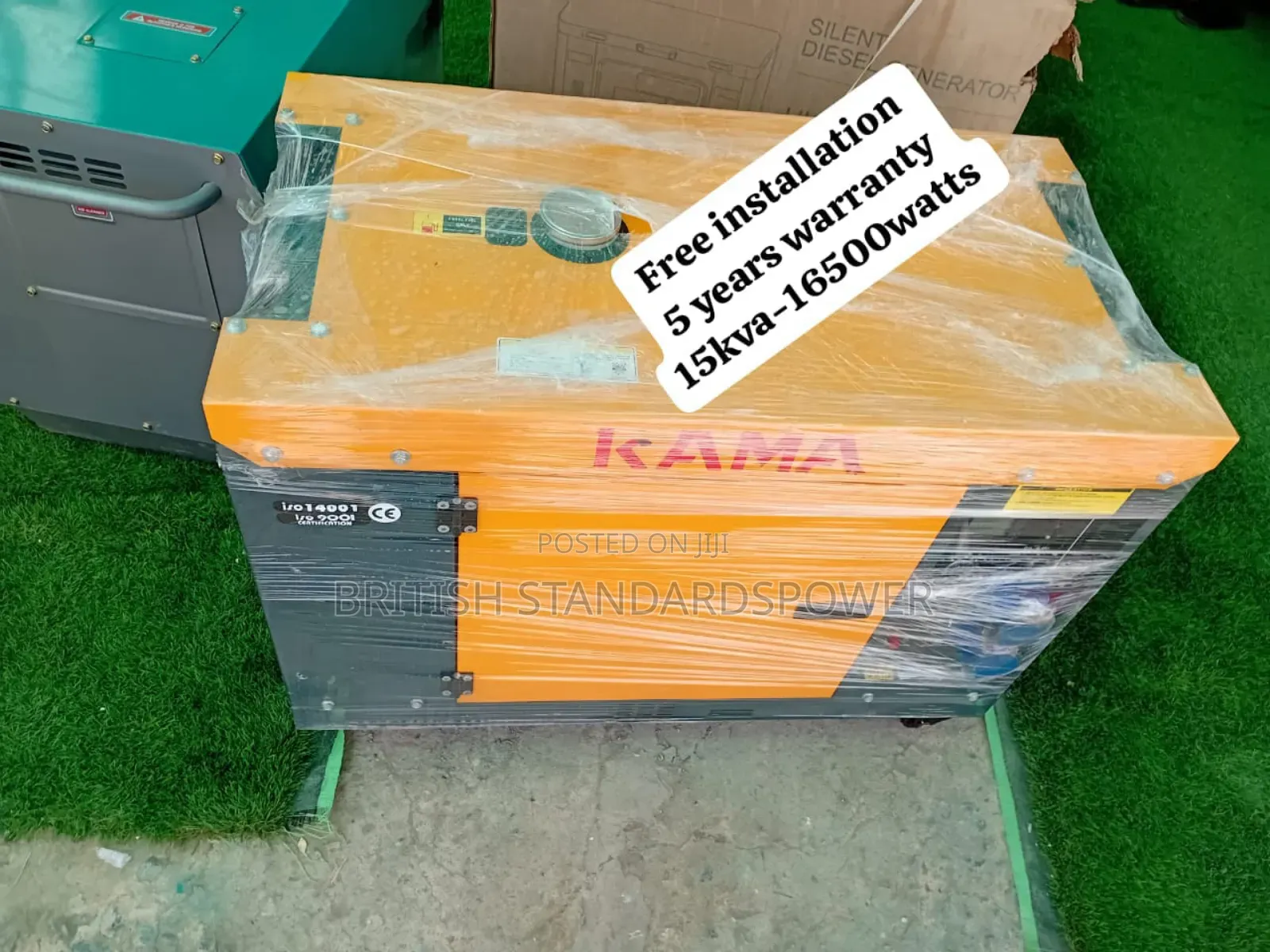 Commercial Power Source 15kva Diesel Generator