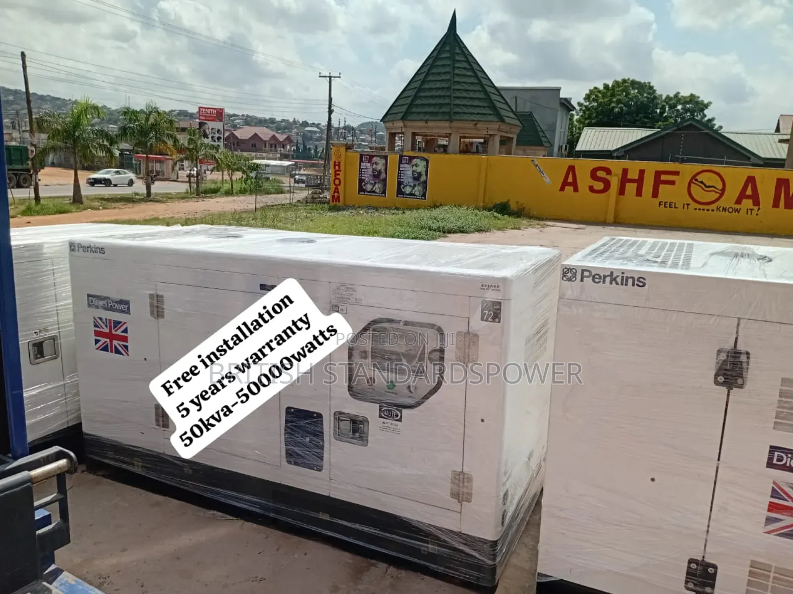 Automatic Ignition 50kva Diesel Generator