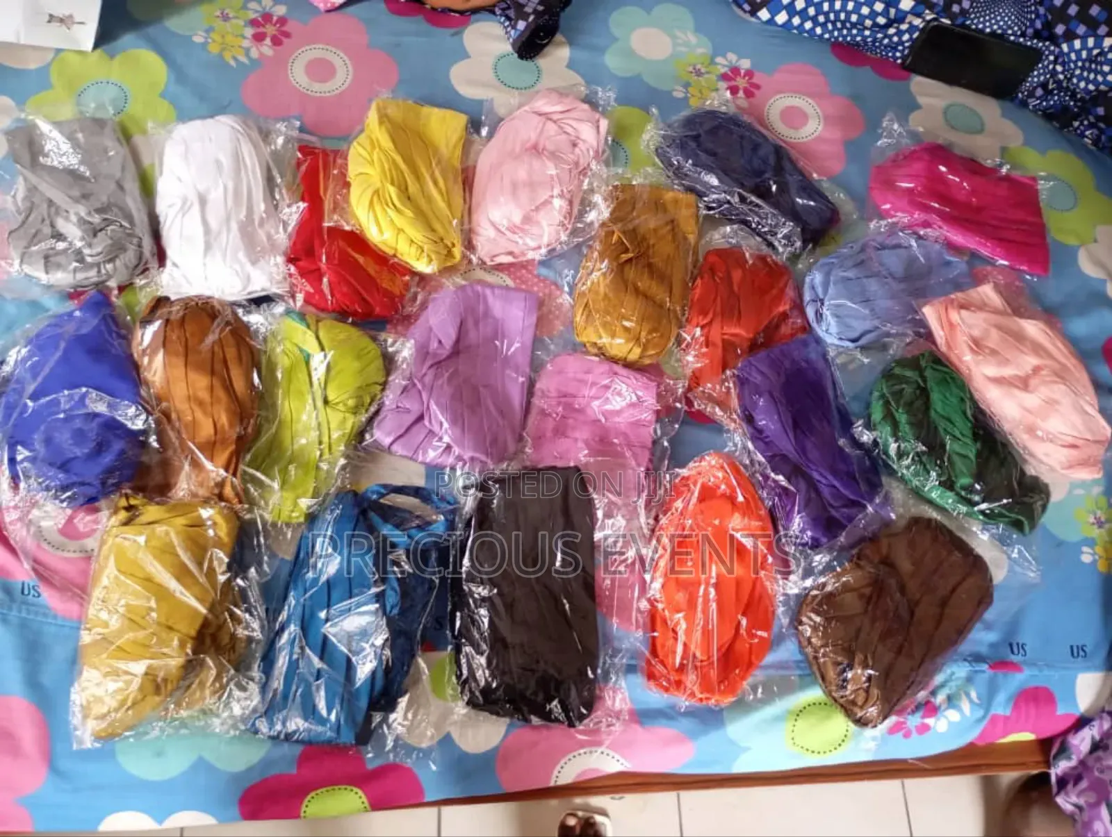 Turbans Different Colours.