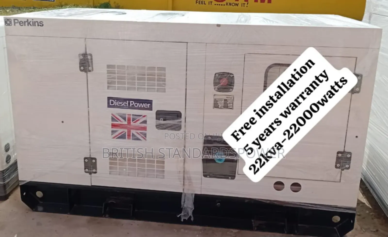 Industrial Strength 22kva Silent Diesel Generator