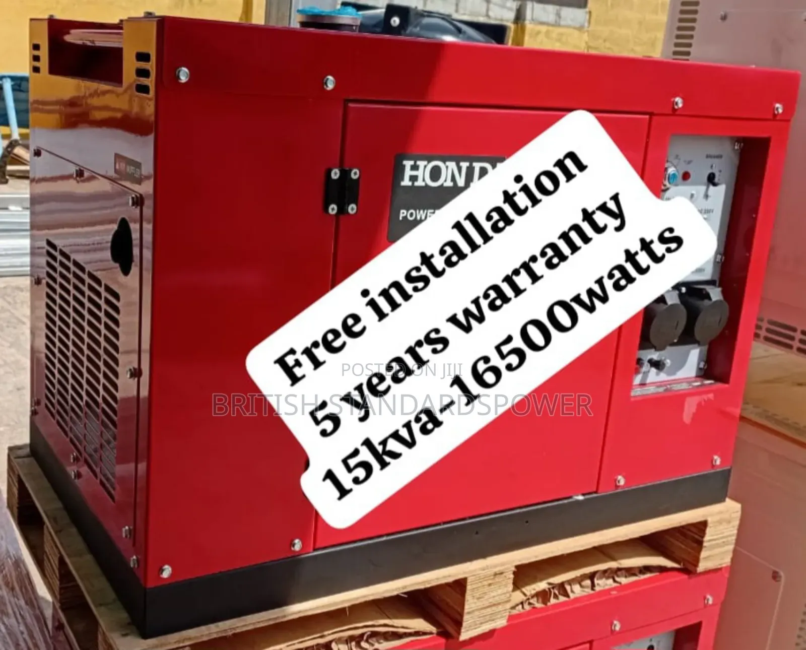 Industrial Rated 15kva Smart Control Diesel Generator