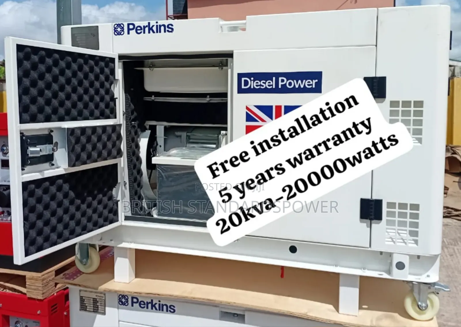 Redundant Power Supply 20kva Diesel Generator