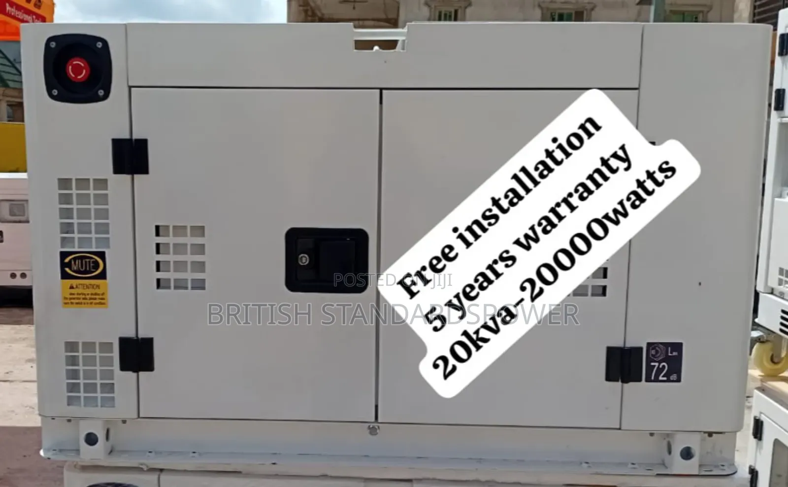 Large Scale Power Capacity 20kva Diesel Generator