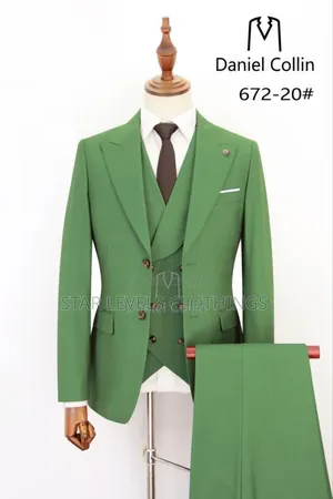 Green and Gray 3pcs Suits (Daniel Collin Suits)