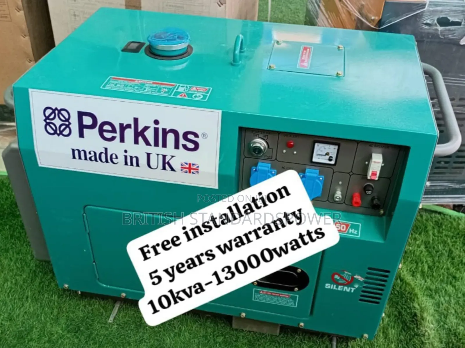 Noise Suppressed 10kva Diesel Generator