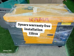 Rating Kama Power 15kva 16500watts Diesel Generator