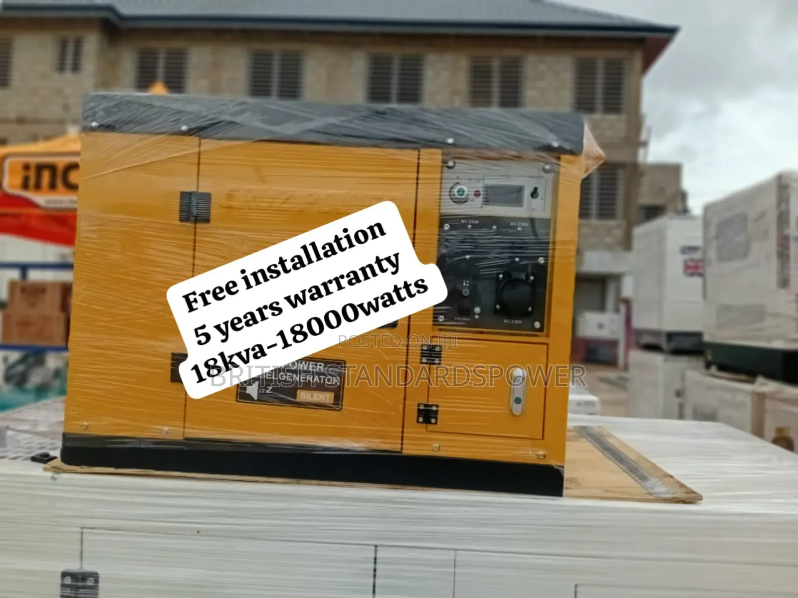 Battery Lower Pack 18kva Diesel Generator