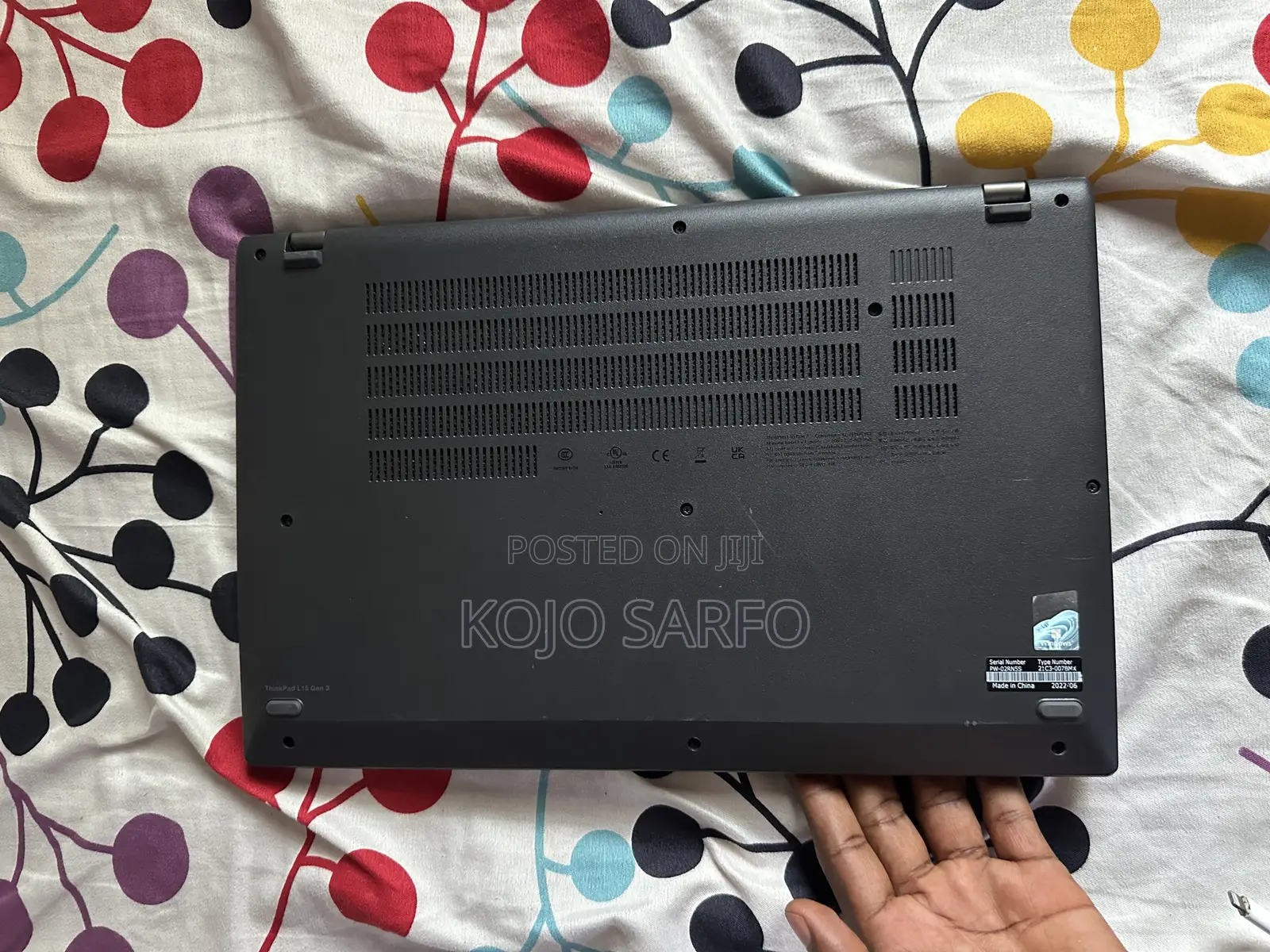 Laptop Lenovo Thinkpad L15 Gen 3 12GB Intel Core i5 SSD 256GB