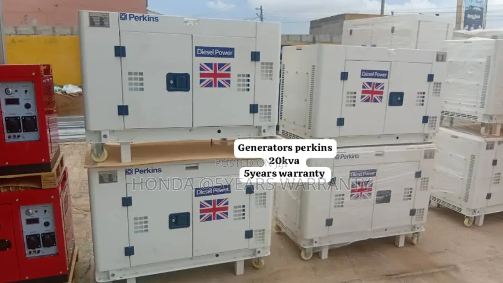 Change Electric Energy With Perkins 20kva Generator Diesel