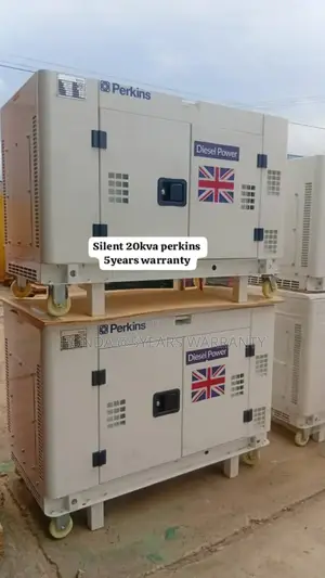 Circle Electric Flow With Perkins 20kva Silent Diesel 20kva