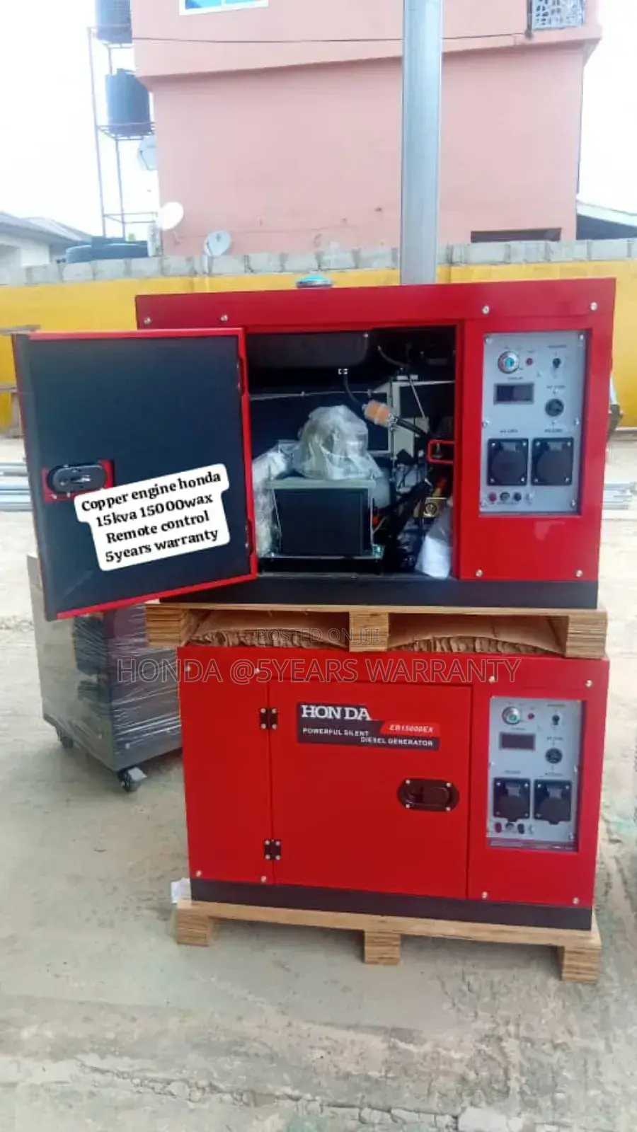 Clear Electric Power Honda 15kva 15000wax Remote Control