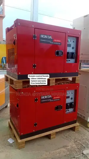 Close Electric Flow Honda 15kva 15000wax Remote Control 15kv
