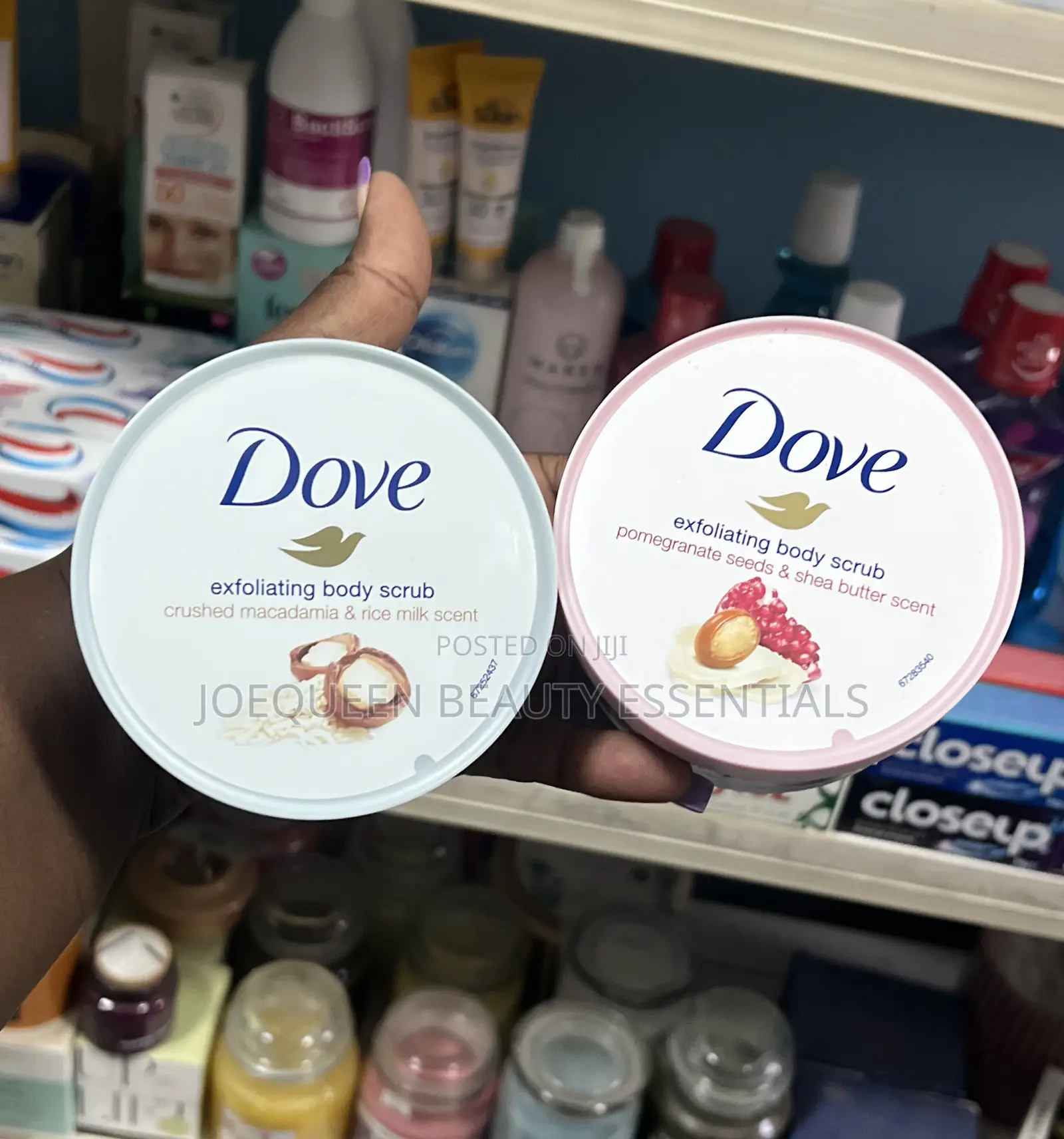 Dove Exfoliating Body Scrub