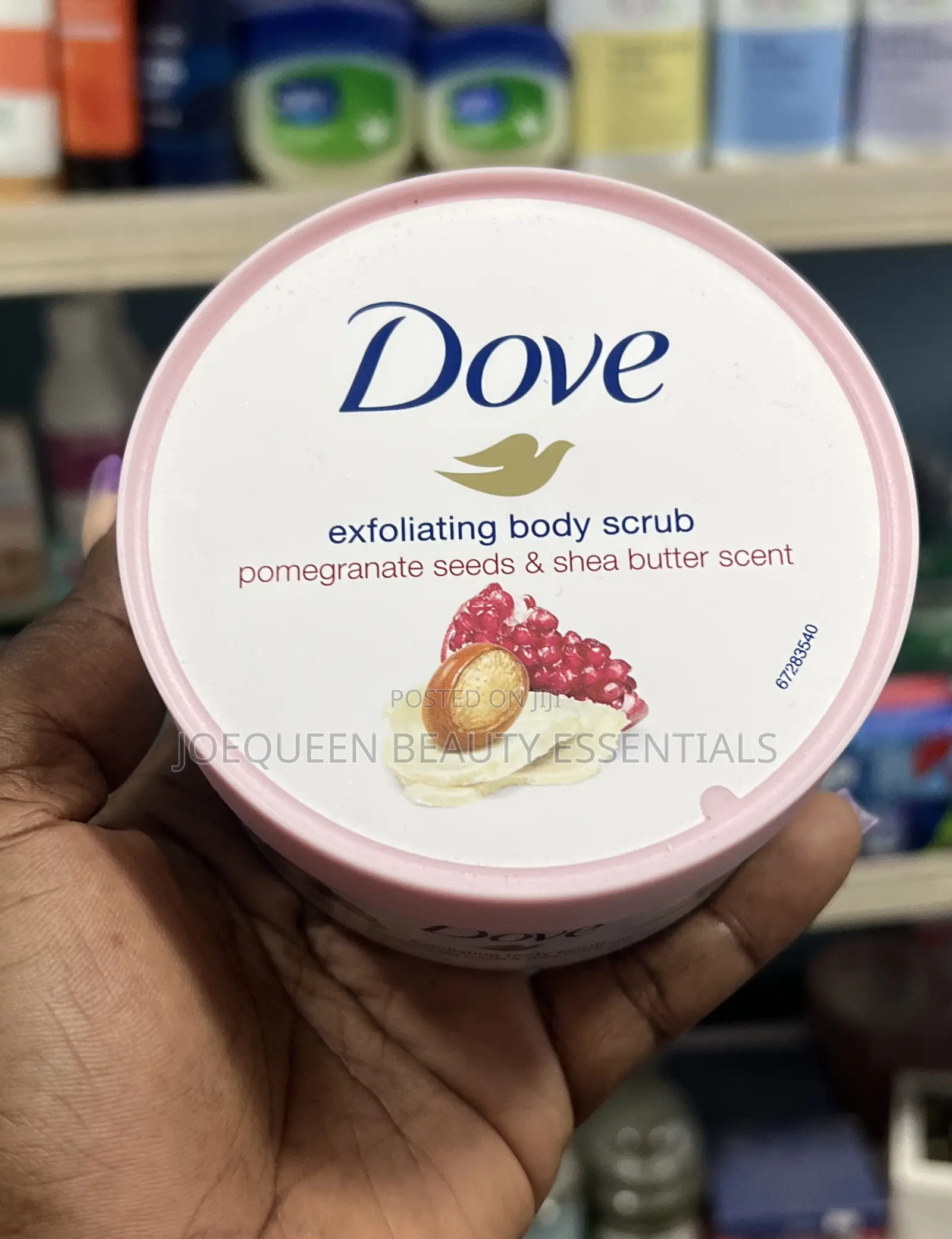 Dove Exfoliating Body Scrub