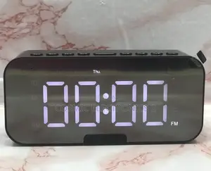 Wireless Speaker With Digital Alarm Clock