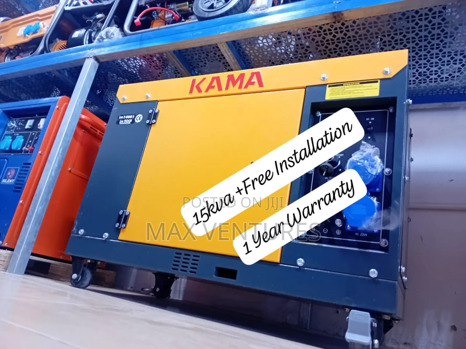 Kama 15kva Diesel Generator Backup for Electricity Power Off