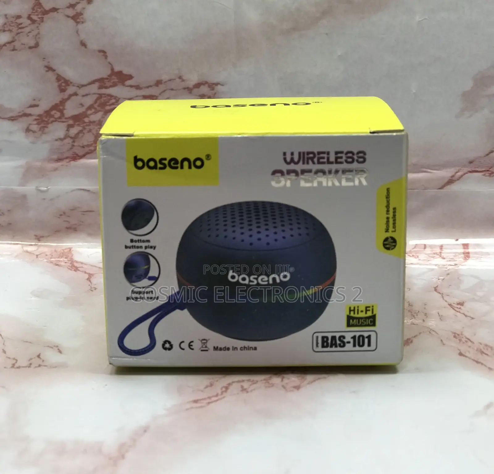 Baseno Wireless Speaker – Model Bas-101a