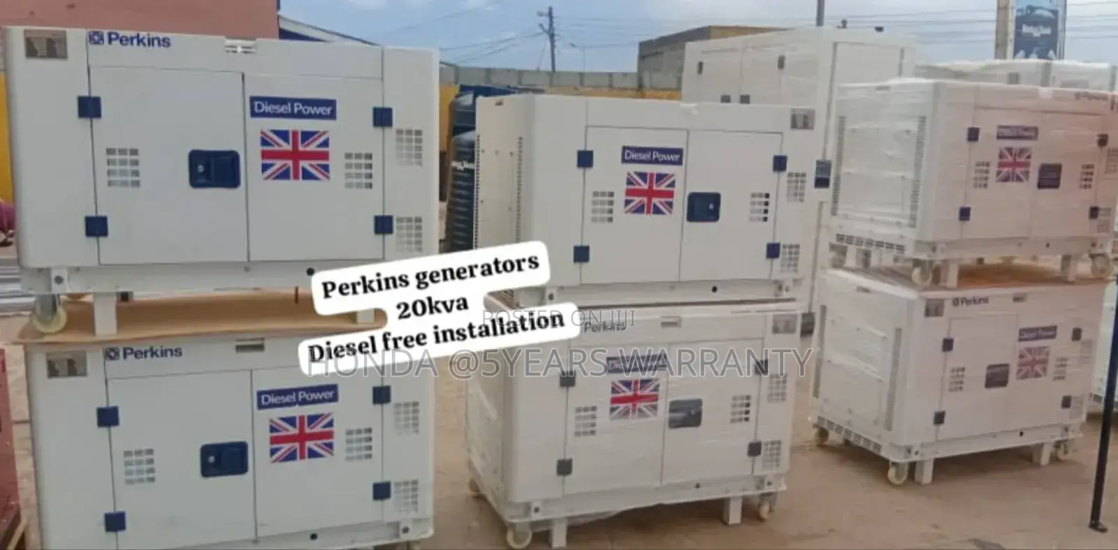 Confer Electric Flow Perkins 20kva Diesel Generator 20kva