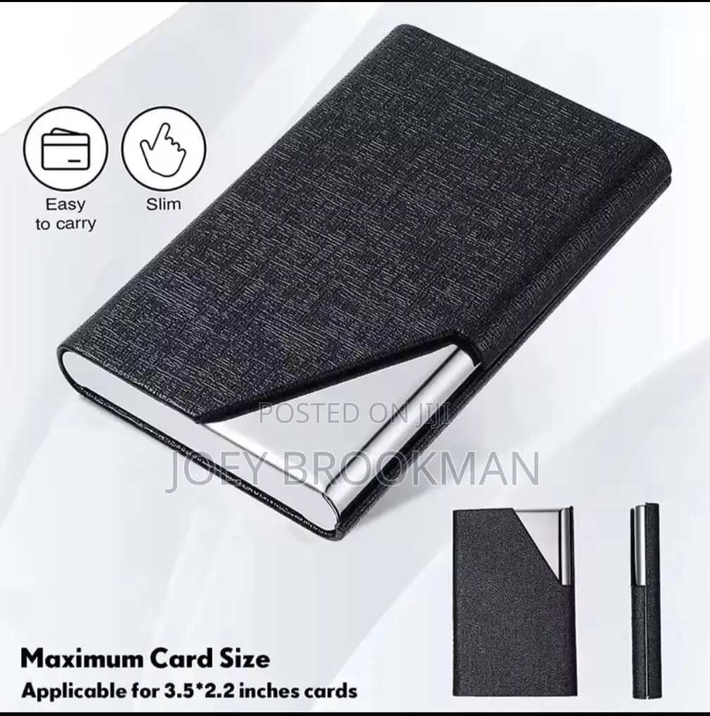 Card Holder Men Rfid Blocking Aluminum Metal Slim Wallet