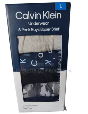Calvin Klein Boys Boxer Briefs - For Ages 6 to 14