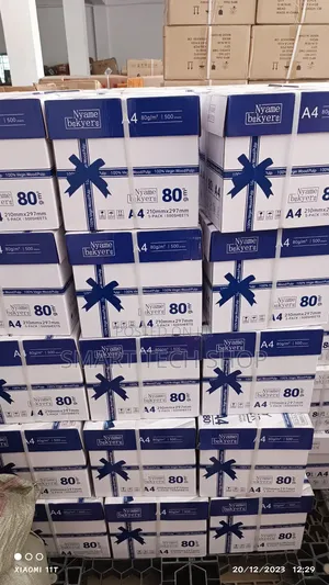 Quality 4 Paper 80g Virgin Pulp Pure White
