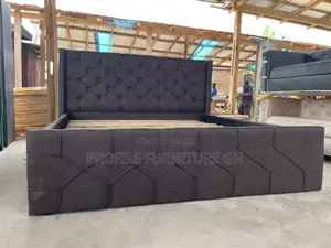 Queen Size 72x75 Bedframe Coffee Brown//  Durable And Luxurious