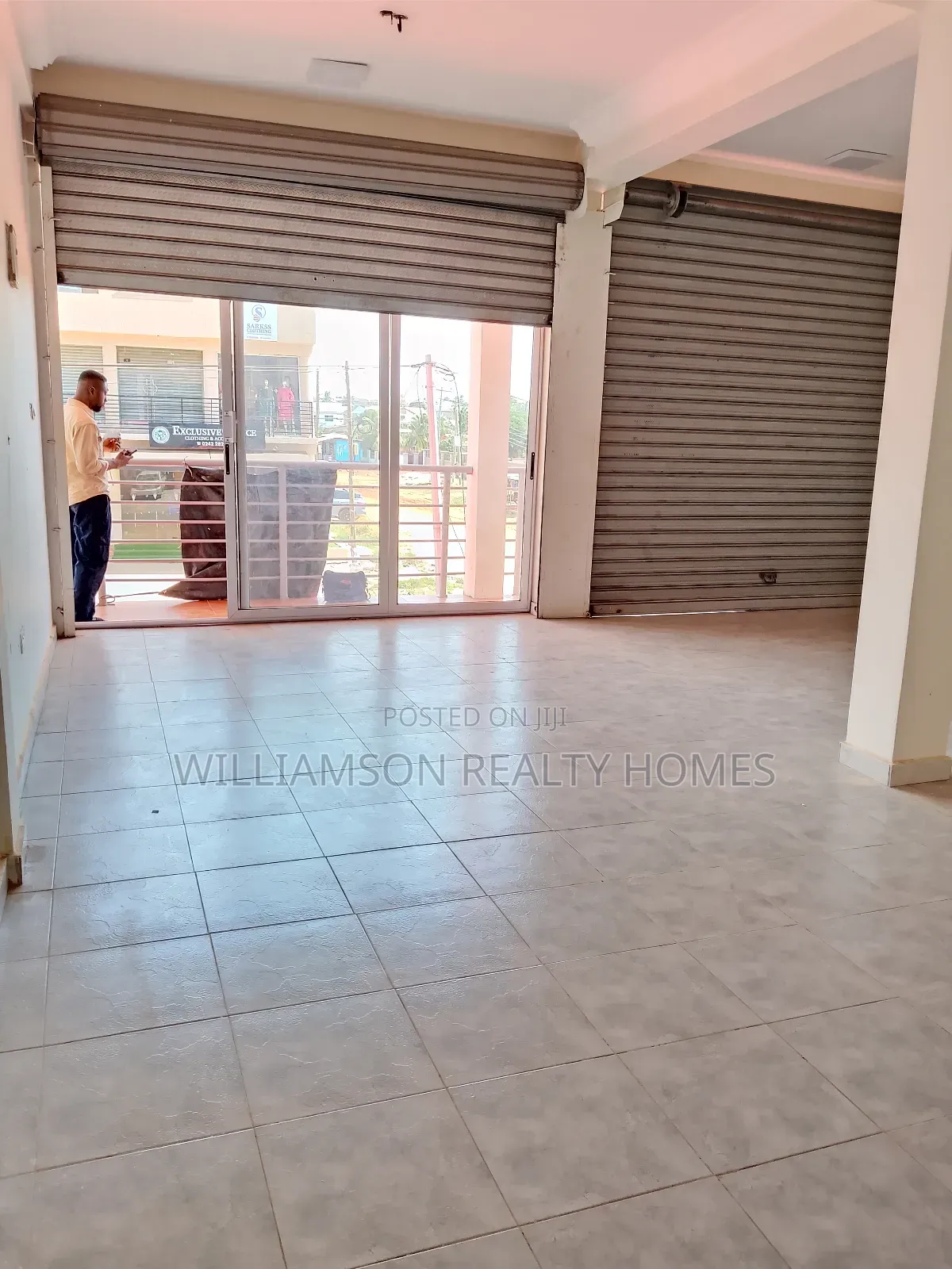 Double Road Side Shop/Store/Warehouse/Showroom/Spintex