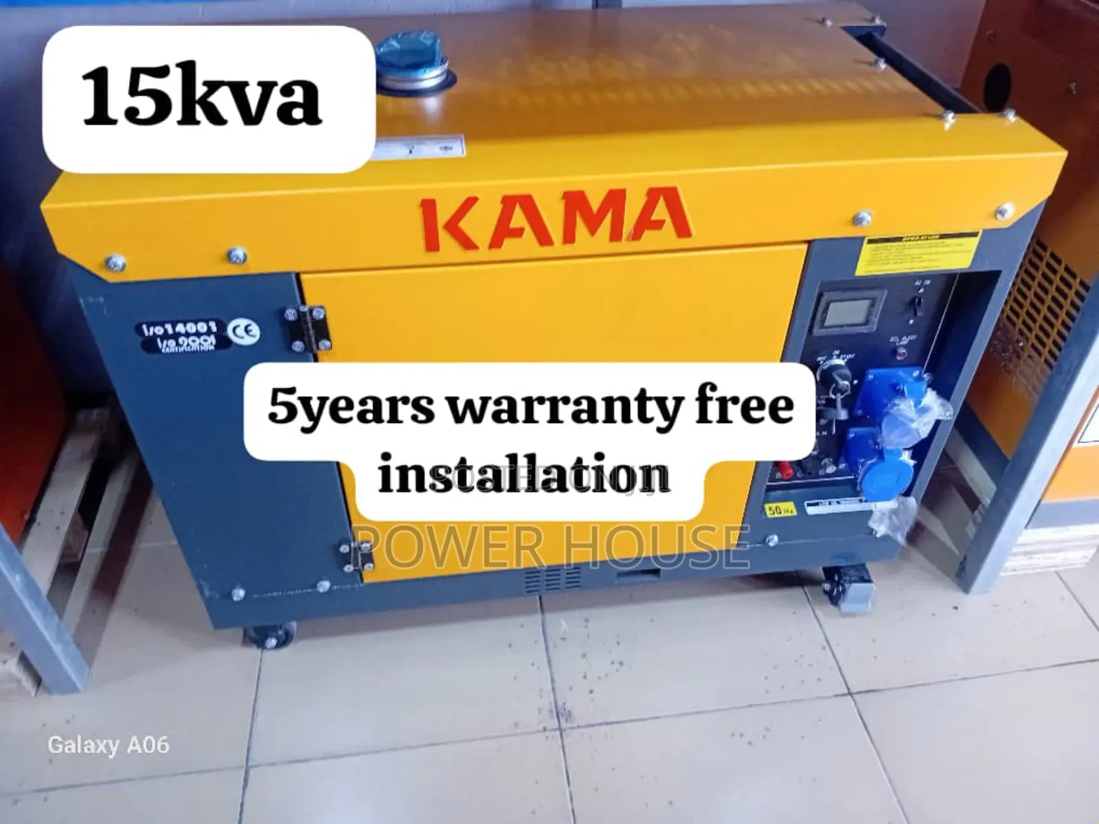 Agriculture Tools Kama Diesel Generator 15kva