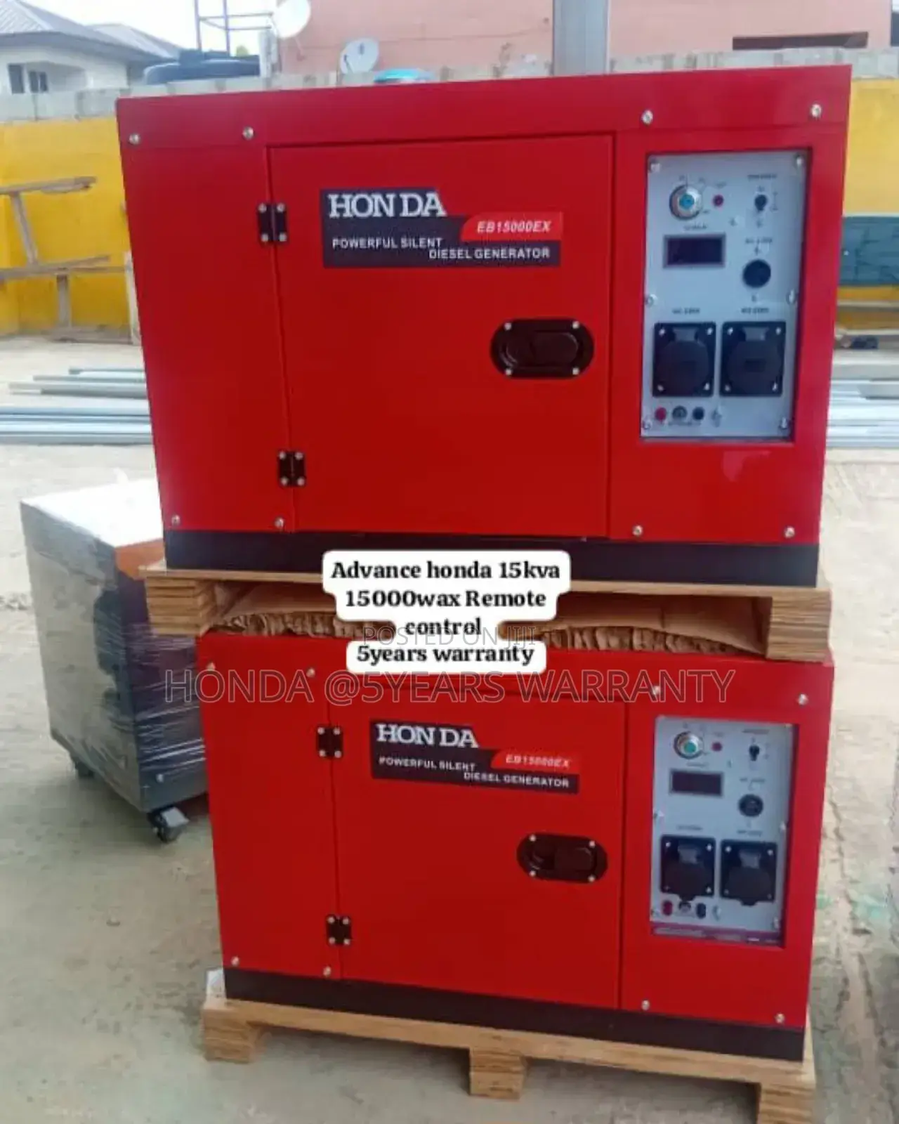 Coordinate Electric Flow Honda 15kva 15000wax Remote Control