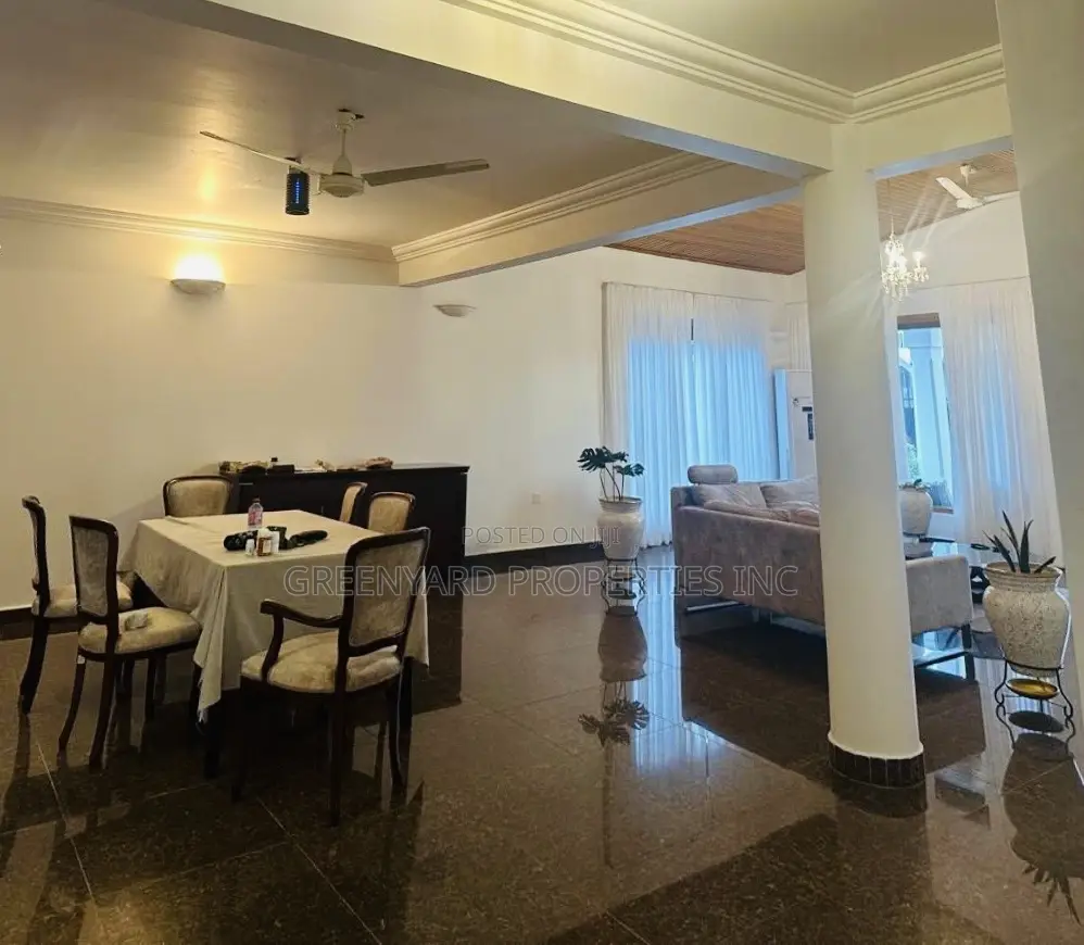 Furnished 7bdrm House in American House, East Legon for rent