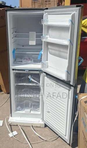 Novo 142l Double Door Bottom Freezer Fridge (Nv-142c)