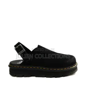 Dr Martens Zebzeg Mule Black Suede