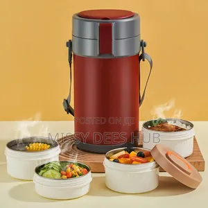 4-Bowls Food Flask