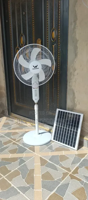 Solar Chargeable Fans