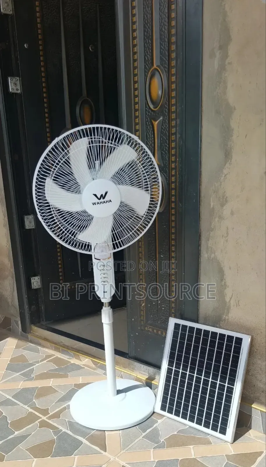 Solar Chargeable Fans