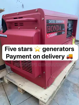 Estate Diesel Generator Low Sound 10kva 13000ec Plant New