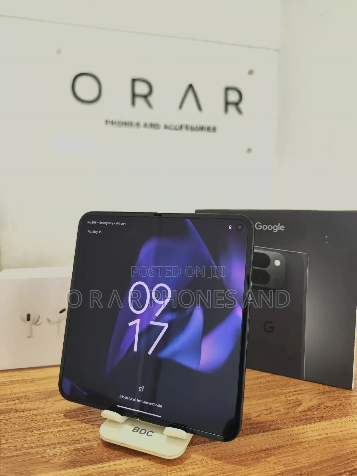 New Google Pixel 9 Pro Fold 256 GB Black